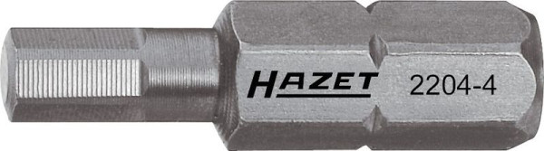 Embout Hazet, six pans plein 6,3 (1/4 pouce), profil à six pans creux, 7 mm, 2204-7