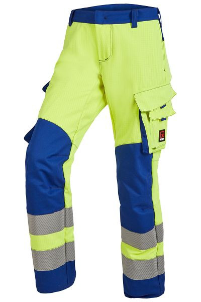 Pantalon ROFA 4592508, taille 54, couleur 235-jaune lumineux-bleu grain, 4592508-235-54