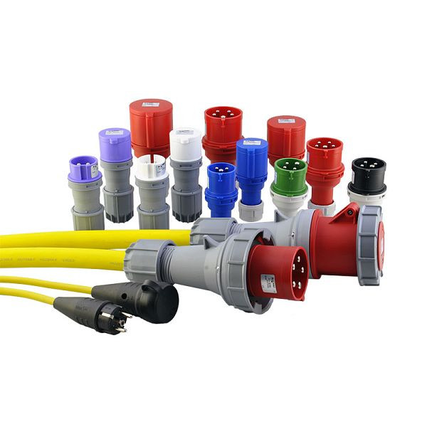 ELSPRO Verlängerung SCH 3 polig 16A 230V 5m G07 3G1,5mm², S5KDG