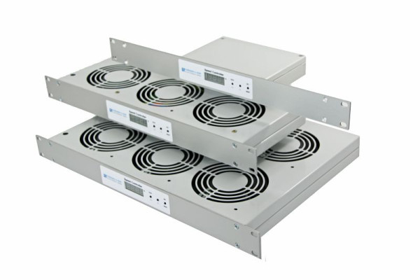 ELMEKO Ventilateur instantané 19 "avec tapis filtrant P115 / 350S (G3), 230V AC, 1 HE, 10 RK2 100
