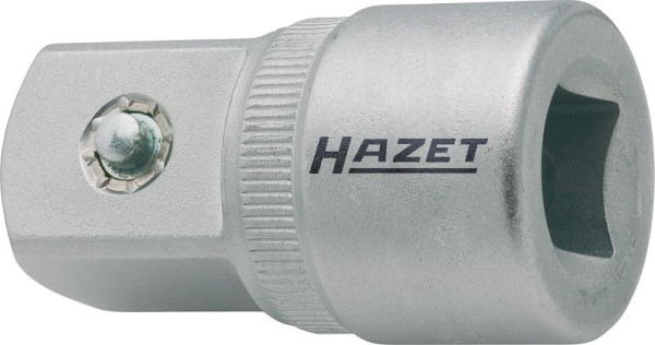 Pièce d'élargissement Hazet, carré creux 12,5 mm (1/2 pouce), carré plein 20 mm (3/4 pouce), norme : DIN 3123, ISO 3316, 958-1