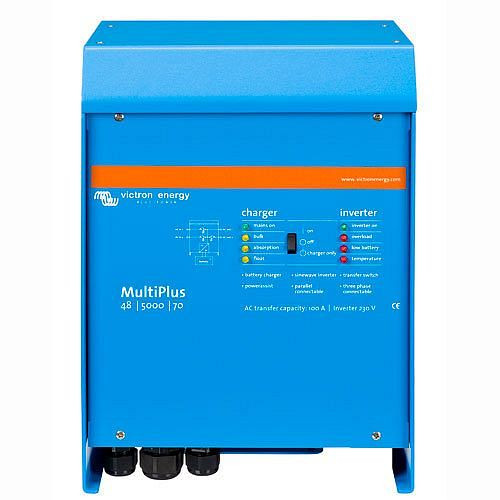 Onduleur/chargeur Victron Energy 48/5000/70-100, 1-67-009070, PMP485021010