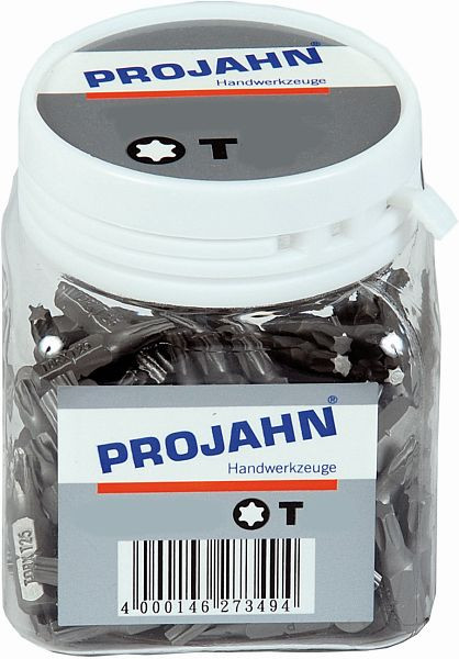 Embout Projahn 1/4 "longueur 25 mm TX T10 100 pack, 2731-100
