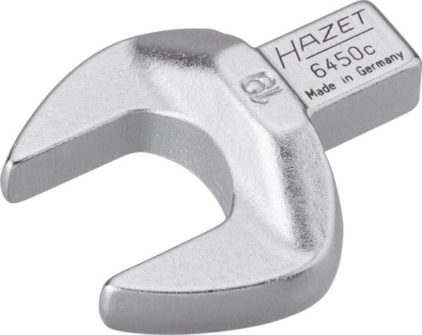 Clé à fourche insérable Hazet, carré insérable 9 x 12 mm, profil hexagonal extérieur, 19 mm, 6450C-19