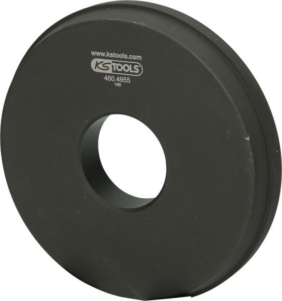 Outil d'insertion de roulements à rouleaux coniques KS Tools pour BPW, Ø 123 mm, poids : 1560 g, 460.4955