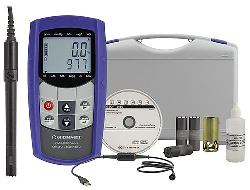 Greisinger SET-GMH 5650 kit de mesure pour oxygène dissous, 611255
