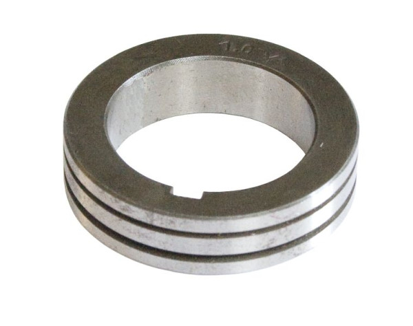 Rouleau d'alimentation ELMAG 0,6/0,8 mm, EM 202/212-CuSi/272 (Ø extérieur 40 mm/Ø intérieur 28 mm, largeur 10 mm) pour Fe/CrNi, TS, 54706