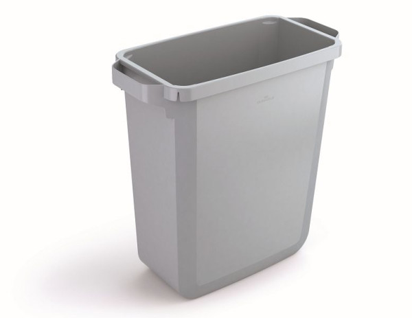 DURABLE DURABIN 60, gris, conteneur à déchets et recyclage, paquet de 6, 1800496050