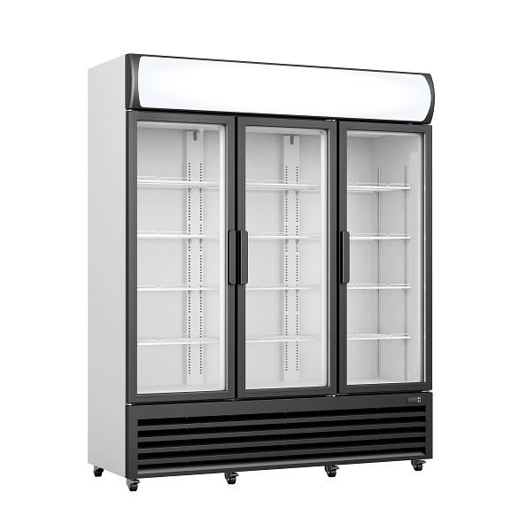 Réfrigérateur Saro, portes vitrées + panneau publicitaire, GTK 1065, 453-1019
