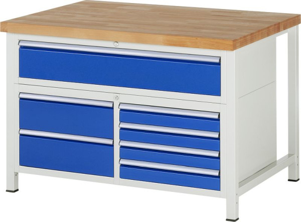Etabli RAU série 8000 - modèle 8921, L1250 x P900 x H840-1040 mm, 13-8921A2-129B4H.11