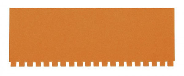 Marqueurs Eichner pour cartes enfichables, orange, UE : 50 pièces, 9086-00054
