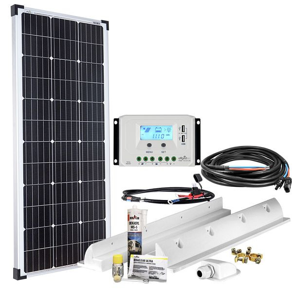 Système solaire pour camping-car Offgridtec mPremium L-100W 12V, 4-01-002710