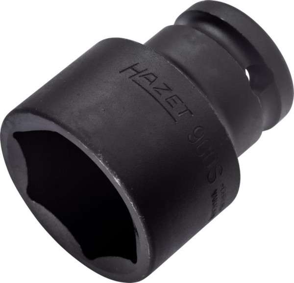 Impact Hazet, douille tournevis machine, 6 pans, carré creux 12,5 mm, profil traction 6 pans extérieur, 30 mm, 900S-30