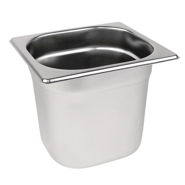 Conteneur Vogue GN en acier inoxydable 15cm GN1/6, K992