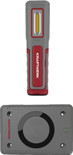 Lampe à main LED Kraftwerk, WI600 + chargeur sans fil, 7010100002
