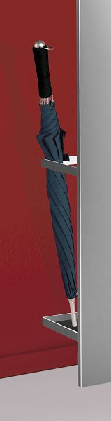 Kerkmann porte-parapluie Kent, L 139 x P 229 mm, aluminium argent, 33676714