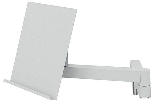 Bras pivotant Bedrunka+Hirth avec porte-documents DIN A4, dimensions en mm (LxPxH) : 310 x 156 x 310, 07.98.06