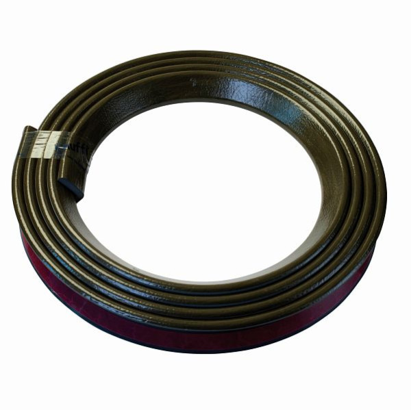 Protection d'angle Knuffi, profil d'avertissement et de protection type H, kaki, 5 mètres, PH-100574