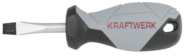 Tournevis plat Kraftwerk BASIC LINE court 6,0 x38 mm, 305.100.906