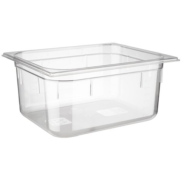 Bac APS GN 1/2, 32,5 x 26,5 cm, profondeur : 150 mm, polycarbonate, 8,9 litres, 82016