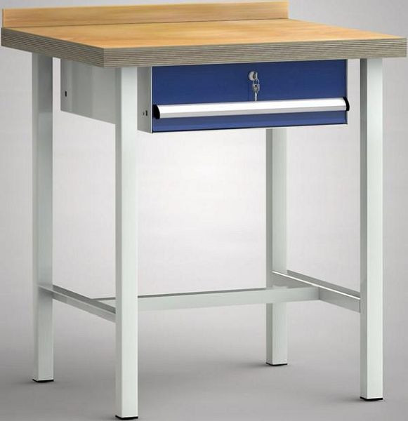 Etabli standard KLW - 750 x 700 x 840 mm L x P x H, WS001N-0750M40-E7003