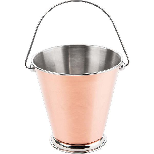 Seau de service Stalgast, extérieur cuivré, Ø 12 cm, hauteur 12 cm, KK1601120