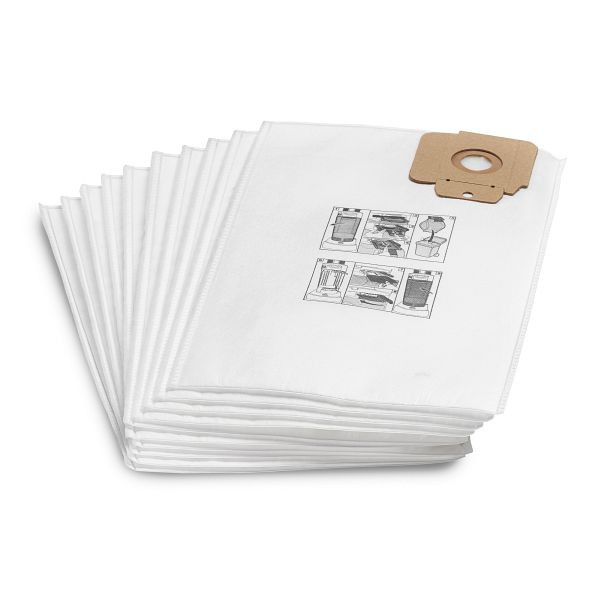 Kärcher 3 plis Kärcher, UE: 10 pièces, CV 30/1 - 48/2, résistant à la déchirure, 6.904-305.0