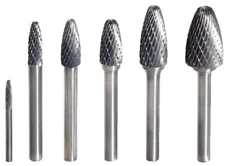 KS Tools Fraise à arc rond HM forme F, 3 mm, 515.3261