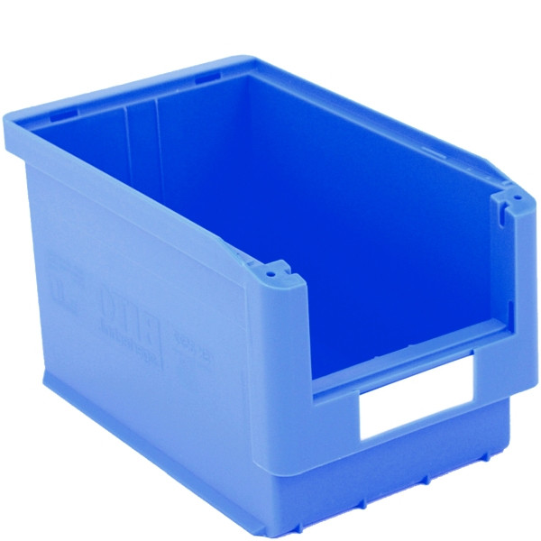 BITO bac de rangement SK Set /SK3522 350x210x200 bleu, avec étiquette, 10 pièces, C0230-0013