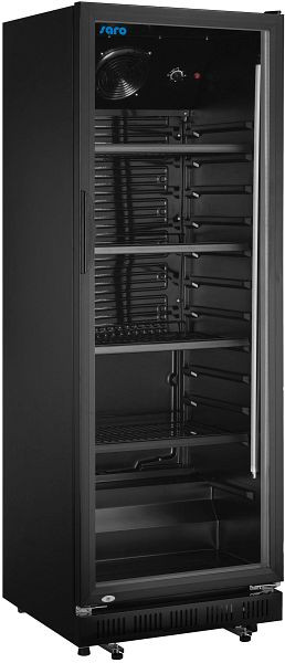 Réfrigérateur à boissons Saro avec porte vitrée - modèle noir GTK 360, 437-1012