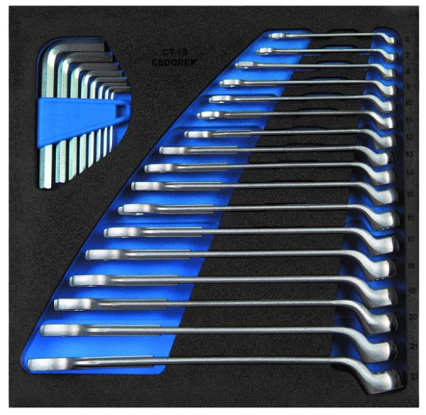 Assortiment d'inserts GEDORE CT, jeu de clés mixtes CT, 2308819