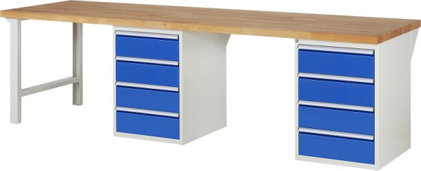 Etabli RAU série 7000 - modèle 7509-8, L3000 x P900 x H840 mm, 13-7509A8-309B4S.11