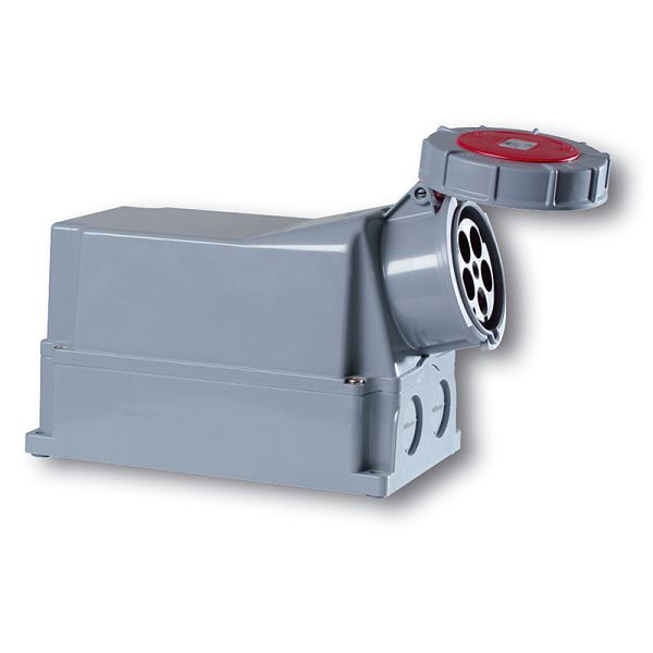 ELSPRO CEE-Wandsteckdose 5 polig/125A/400V/6h/IP66/67, WSD38X5