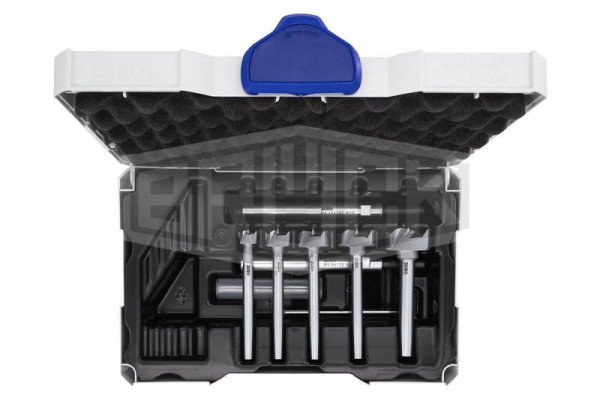 BRÜCK ZOBO foret WD Set5 L, acier chromé, diamètre 15-35mm, pour système 2, 762089
