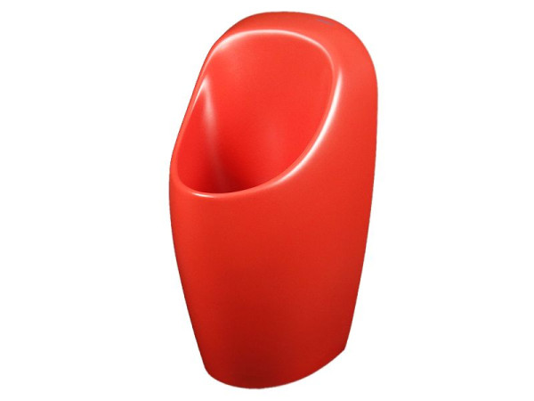 URIMAT Urinoir Ceramiccompact Colorful, rouge mat, qualité supérieure, 252.938