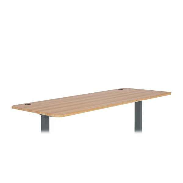 Plateau de table Mendler HWC-D40 pour bureaux, plateau de bureau, 160x80cm, couleur chêne, 75750