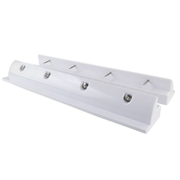 Offgridtec 55 cm spoiler blanc fixation de toit solaire robuste, 8-01-006555