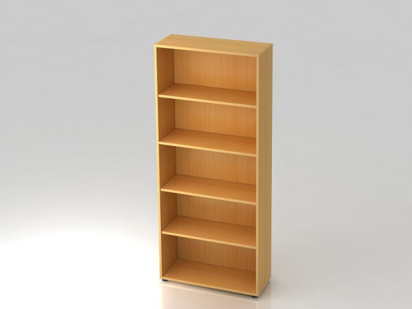 Étagère Hammerbacher, 5OH hêtre profondeur 33 cm, 80x33x188 cm (LxPxH), V4000/6