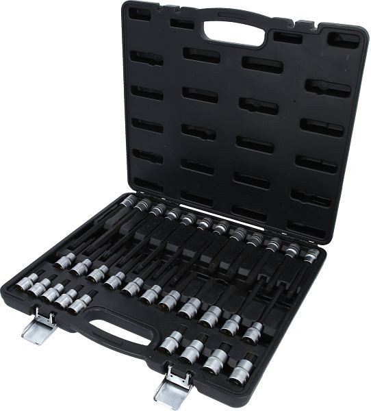 KS Tools Jeu de douilles 1/2" RIBE®, 32 pièces, courtes, longues et extra longues, 911.4520