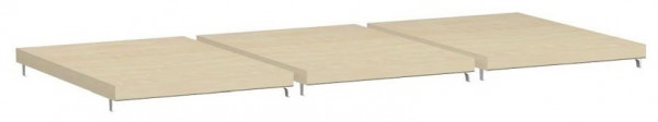 geramöbel 3 étagères pour étagères avec supports d'étagère, érable, N-381711-A