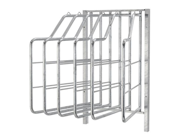 Support de plafond professionnel Growi, galvanisé à chaud, pour montage mural, largeur : 80 cm, 10059170