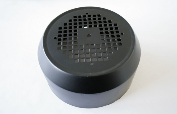 Cache ventilateur ELMAG Ø 220mm, profondeur/hauteur 105mm (noir) pour moteur pour PL 840/10/200 D, 9101649