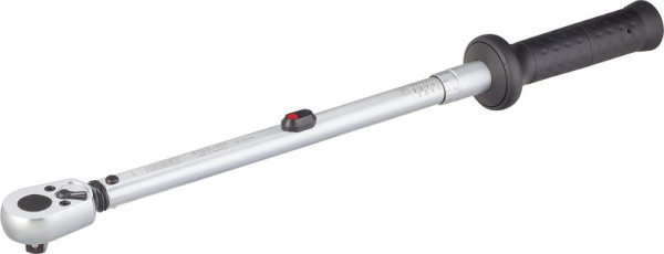 Clé dynamométrique Hazet, Nm min-max : 40 - 200 Nm, tolérance : 2 %, carré plein 12,5 mm (1/2 pouce), 6122-1CT