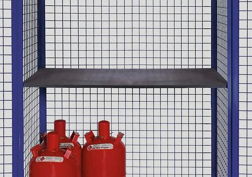 Étagère DENIOS pour armoire à bouteilles de gaz GF 8.18 et GF 8.19, 137-126