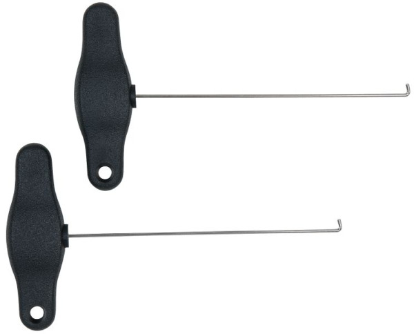 Jeu de crochets de remorquage KS Tools pour appuie-tête, 2 pièces, 140.2380