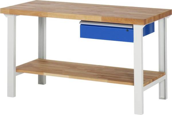 Etabli RAU série 7000 - conception modulaire, 1 tiroir de base, 1500x840x700 mm, 03-7001A7-157B4S.11