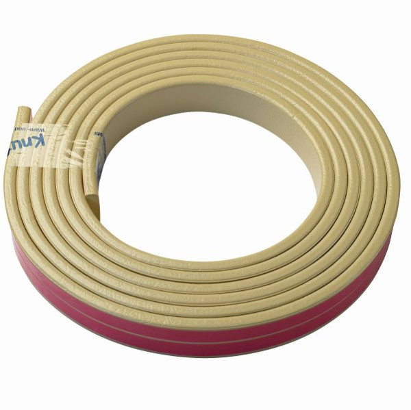 Protection de surface Knuffi, profil d'avertissement et de protection type F, beige, 1 mètre, PF-900405