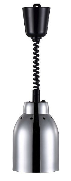 Radiateur Locher Ø 156 mm, chromé, 0,25 kW / 230 V, 132307