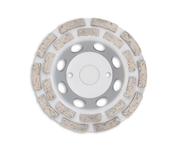 Meule boisseau diamantée BOXTEC Ø125mm, double rangée, BÉTON, CHAPE, MAÇONNERIE, 41001