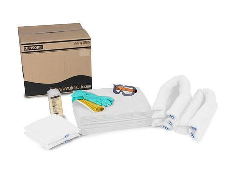 Kit de recharge pour kit d'urgence de liant DENSORB dans une boîte pliante, huile, 282-176